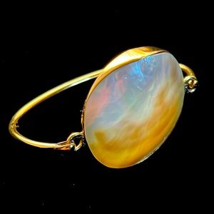 🐚 Stunning Charles Albert Gold Shell Bracelet